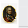 An enamel miniature depicting Vice-Admiral Horatio Nelson (1758-1805), in full-dress uniform, hatless and facing 3/4 right by Henry Pierce Bone
