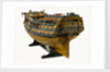 Ship of 74 guns, port stern quarter by unknown