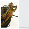 Ship of 74 guns, figurehead by unknown