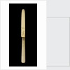 Horatia Nelson's silver-gilt dessert knife, ordered for his daughter by Nelson from John Salter, his silversmith in the Strand by R.T.