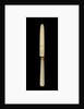 Horatia Nelson's silver-gilt dessert knife, ordered for his daughter by Nelson from John Salter, his silversmith in the Strand by R.T.