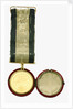 Naval Gold Medal (Captain's) for the Battle of Trafalgar, 1805, reverse by Lewis Pingo