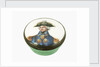 Round patch box commemorating Vice-Admiral Horatio Nelson (1758-1805) by Samson