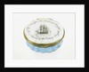 Oval patch box with a mirror inside the lid, commemorating Vice-Admiral Horatio Nelson (1758-1805) and the Battle of Trafalgar, 1805 by unknown