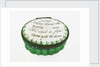 Oval patch box with a mirror inside the lid, commemorating Vice-Admiral Horatio Nelson (1758-1805) by unknown