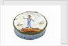 Oval patch box with a mirror inside the lid, commemorating Vice-Admiral Horatio Nelson (1758-1805) by unknown