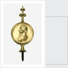 Gilt-brass clock finial commemorating Vice-Admiral Horatio Nelson (1758-1805) by unknown