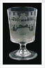 Rummer depicting Nelson's funeral car by Unknown