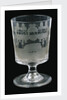 Rummer depicting Nelson's funeral car by Unknown