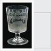 Rummer depicting Nelson's funeral car by Unknown