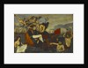 Neptune drawn by Sea Horses, and preceded by Tritons bearing Emblematic Devices supporting his favourite son Admiral Lord Nelson in his Last Moments' by Stampa & Son