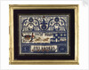 Cut paper picture (découpage) commemorating Vice-Admiral Horatio Nelson (1758-1805) by unknown