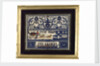 Cut paper picture (découpage) commemorating Vice-Admiral Horatio Nelson (1758-1805) by unknown