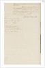 Nelson's secret memorandum, page three by Horatio Nelson