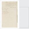 Nelson's secret memorandum, page three by Horatio Nelson