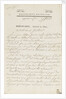 Letter from Napoleon to Admiral Ganteaume by Napoleon Bonaparte