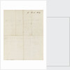 Letter from Nelson to Emma Hamilton, March 1805 by Horatio Nelson