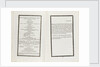 Complete order of ceremony of the funeral procession of Lord Nelson, 8 and 9 Jan 1806 by unknown
