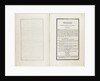 Complete order of ceremony of the funeral procession of Lord Nelson, 8 and 9 Jan 1806 by unknown