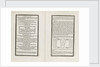 Complete order of ceremony of the funeral procession of Lord Nelson, 8 and 9 Jan 1806 by unknown