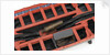 French gunboat, detail showing cannon stowed on bottom boards and box of rifles by unknown