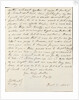 Letter from James Bagley sailor on the  Victory at Trafalgar, to his sister reporting on the battle. by James Bagley
