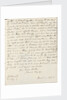 Letter from James Bagley sailor on the  Victory at Trafalgar, to his sister reporting on the battle. by James Bagley