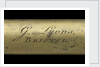 Pocket telescope - draw tube inscription by Godfrey Lyons