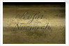 Pocket telescope - draw tube inscription by George Rossi