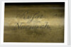 Pocket telescope - draw tube inscription by George Rossi