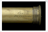 Pocket telescope - draw tube inscription by William Charles Cox