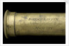 Pocket telescope - draw tube inscription by Banks