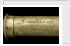 Pocket telescope - draw tube inscription by Banks