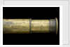 Portable telescope- draw tube inscription by Edward G. Wood