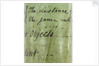 Pocket telescope - inscription by John Cuff