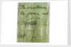 Pocket telescope - inscription by John Cuff