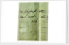 Pocket telescope - inscription by John Cuff