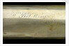 Officer of the Watch telescope- draw tube inscription by H. Ammersley