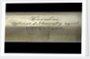 Officer of the Watch telescope- draw tube inscription by Coombes