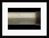Officer of the Watch telescope- draw tube inscription by Andrew Ross
