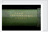 Portable telescope - inscription by Sayde