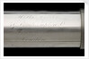 Naval telescope - inscription by Mills