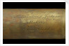 Naval telescope - inscription by Hutchinson & Jackson