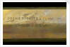 Naval telescope - inscription by Dobbie McInnes & Clyde Ltd.