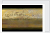 Naval telescope - inscription by Dobbie McInnes & Clyde Ltd.