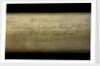 Naval telescope - inscription by William & Thomas Gilbert