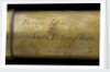 Naval telescope - inscription by Matthew Berge