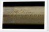 Rangefinder - inscription by William Watkins