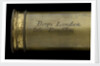 Naval telescope - inscription by Matthew Berge