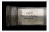 Naval telescope- draw tube inscription by Thomas Harris & Son